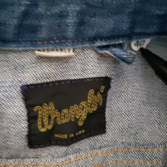 Vintage Wrangler Denim Jacket - Picture 6 of 7